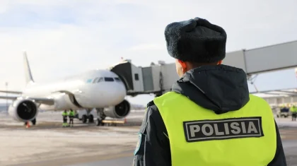 Астанаға мас күйінде ұшып келген неміс азаматы полицияның қолына түсті