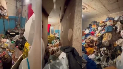 Атырауда қоқыс толы, іріп-шіріген пәтерден кішкентай бала табылды (ВИДЕО)