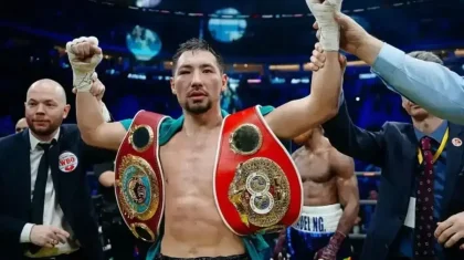 Жәнібек Әлімханұлы үш чемпиондық белбеу үшін жекпе-жек өткізеді