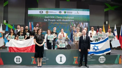 Астанада мүгедектігі барларға арналған шахмат Олимпиадасы мәресіне жетті