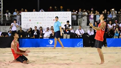 Қазақстандық жағажай волейболшылары жасөспірімдер Азиадасында алтын алды