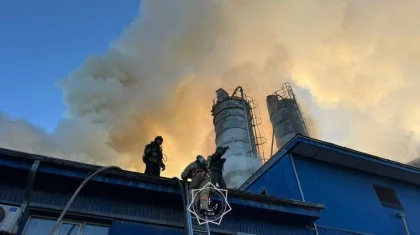 Астанада екі қабатты ғимараттан өрт шықты