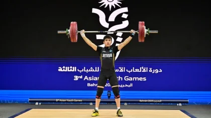 Қазақстандық ауыр атлет Әлихан Әскербай әлем рекордын жаңартты