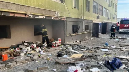 Ақтаудағы тұрғын үйдің жертөлесінде газ жарылып, бес адам жараланды (ВИДЕО)