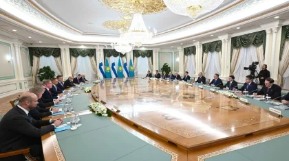 Финляндия Қазақстанның Солтүстік Еуропа мен Еуропа Одағындағы басты сауда серіктесі – Тоқаев