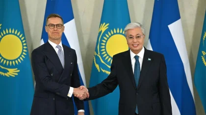 Тоқаев пен Стубб Украинада жаппай, әділ және тұрақты бейбітшілікті тезірек орнатудың маңызын атап өтті