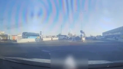 Астанада Lexus мінген жүргізуші жолдан өтіп бара жатқан адамды қағып өлтірді (ВИДЕО)