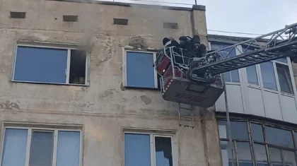 Көкшетауда 80-нен асқан қария пәтерінде тірідей жанып кете жаздады