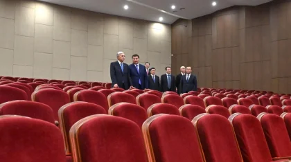 Тоқаев Қызылордада 3,7 млрд теңгеге салынған Өнер орталығына барды