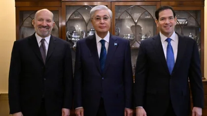 Тоқаев АҚШ Мемлекеттік хатшысымен және Трамп Әкімшілігінің басқа да өкілдерімен кездесті