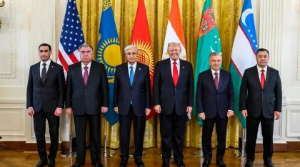 «Орталық Азия – АҚШ» саммитіне қатысқан мемлекет басшыларының фотосы жарияланды