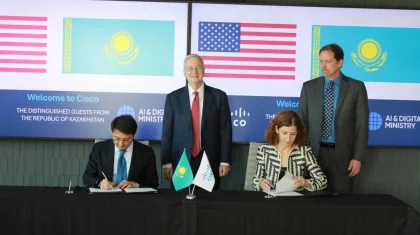 Қазақстан мен Cisco жасанды интеллект саласында меморандумға қол қойды