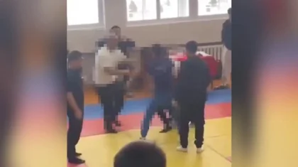 Степногорскіде балалар турнирінде төбелескен екі бапкер сот алдында жауап берді (ВИДЕО)