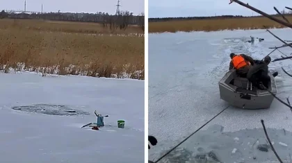 Шортандыда балық аулап отырған зейнеткер мұз астына түсіп, мерт болды (ВИДЕО)