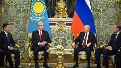 Қазақстан мен Ресей президенттері келіссөз жүргізді