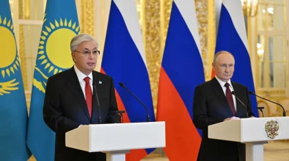 Путин: Қазақстан – Ресейдің одақтасы, стратегиялық серіктесі және тату көршісі (ВИДЕО)