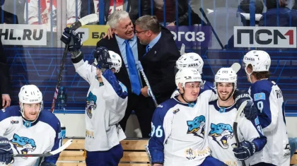 «Барыс» КХЛ көшбасшысын 4:0 есебімен ойсырата жеңді