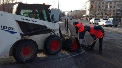 Астанада қар күреуге 2 800-ден астам жұмысшы тартылды