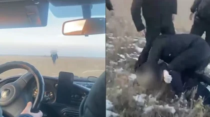 Қыз баланы пышақтап өлтірген: Ақмола облысында күдіктіні ұстау кезінде түсірілген видео жарияланды