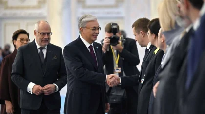 Ақордада Эстония президентін салтанатты қарсы алу рәсімі өтті