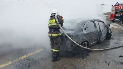 Астана-Павлодар тас жолында автокөлік түгі қалмай өртеніп кетті – зардап шеккендер бар