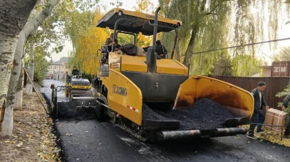 Алматының Алатау ауданында 100 шақырымнан астам жол жаңарды