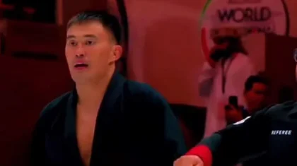 Астаналық полицей джиу-джитсудан әлем чемпионатының қола жүлдегері атанды