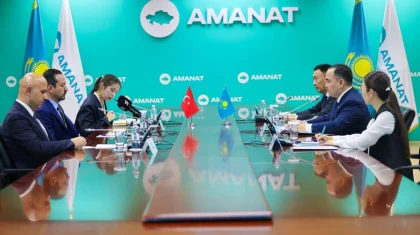 «AMANAT» пен «AK Parti» өзара ынтымақтастықты нығайтуда