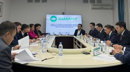 Астанадағы «AMANAT» партиясы филиалында кәсіпкерлік мәселелері талқыланды