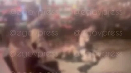 Талдықорғанда жартылай жалаңаш билеген қыз-жігіттерді полиция ұстап алды (ВИДЕО)