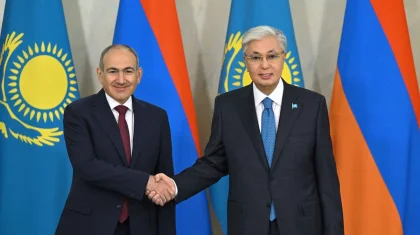 Қазақстан мен Армения қарым-қатынасты стратегиялық деңгейге көтеру туралы тарихи құжатқа қол қояды