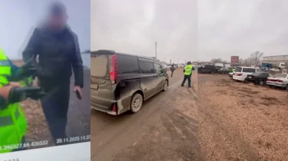 Ақмола облысында адам тасып, күнін көріп жүрген такси жүргізушілері полицияның қаһарына ұшырады