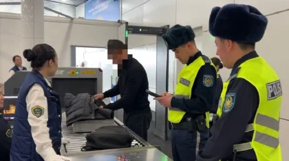 Алматыда студент әуежайға кіремін деп басы бәлеге қалды