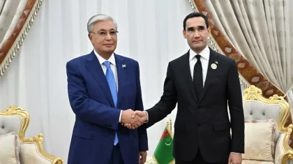 Дүйсенбі күні Астанаға Түрікменстан президенті келеді