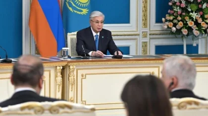 Тоқаев Әлиевке санкцияны алып, Қазақстан мен Арменияның тікелей сауда жүргізуіне жағдай жасағаны үшін алғыс айтты