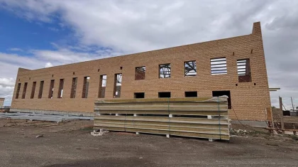 Ақсуат ауданында жаңа спорт нысандары салынып жатыр