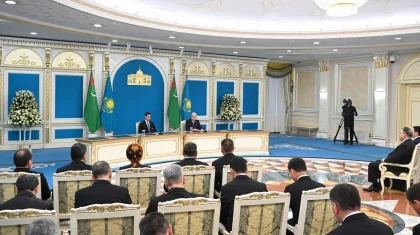 Қазақстан мен Түрікменстан өзара сауда көлемін 1 млрд долларға жеткізуді жоспарлап отыр