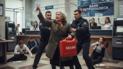 СҚО-да 70 жастағы қарт кісі банкке барып, өзін өртеп жібермек болды