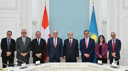 Тоқаев Швейцарияның вице-президентімен келіссөз жүргізді