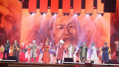 Ақтауда өткен салтанатты концертке 1500-ден астам адам қатысты