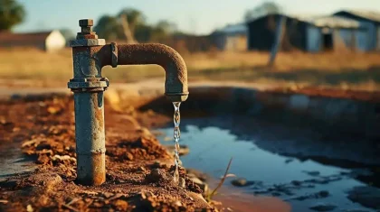 Жітіқарада сумен жабдықтау желілерін салу кезіндегі былықтар әшкере болды