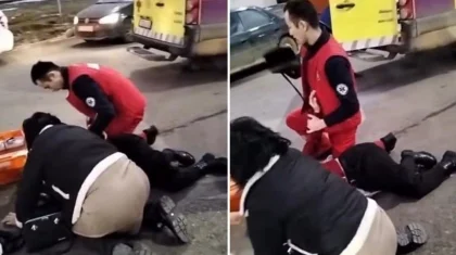 «Қыздар сабаққа бара жатқан»: Қояндыда жантүршігерлік жол апаты видеоға түсіп қалды