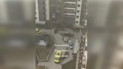 Алматыда 11-қабаттан құлаған адам тіл тартпай кетті