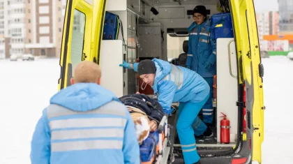 Петропавлда екі жұмысшы биіктіктен құлап кетті: біреуі көз жұмды