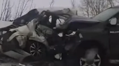 ШҚО-да жантүршігерлік жол апатынан үш адам қаза тапты (ВИДЕО)