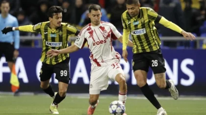 «Қайрат» «Олимпиакостан» да ұтылып қалды