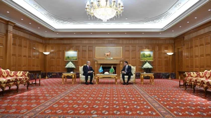 Мемлекет басшысы Түрікменстан президентімен кездесу өткізді