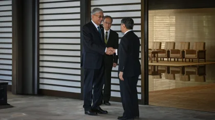 Тоқаев пен Жапония императоры кездесуден кейін жылы қоштасты