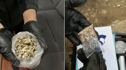 Қостанайда полиция көше кезіп жүрген ер адамды ұстап әкетті (ВИДЕО)