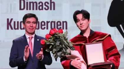 Димаш Құдайберген медициналық университеттің құрметті профессоры атанды